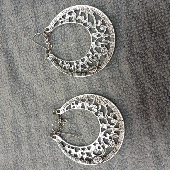 Vintage Premier Designs earrings, fishhook, like new condition - Picture 2 of 3